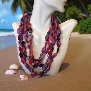 Multi-row Beaded Necklace